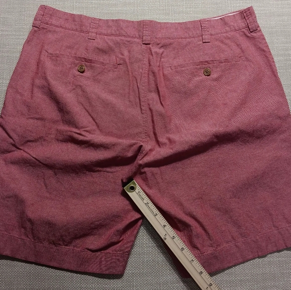 J.Crew Gramercy Shorts, 36 waist, Faded red/pink color, Great condition - Picture 3 of 3